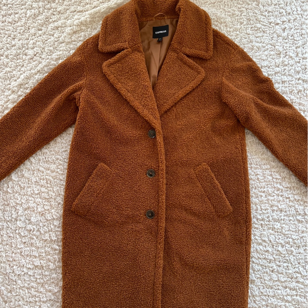 Express Teddy coat